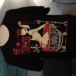 Pinky star pinup t shirt